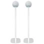 Witte speakerstandaard met Amazon Echo 4th gen
