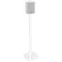 Witte speakerstandaard met Riva Arena