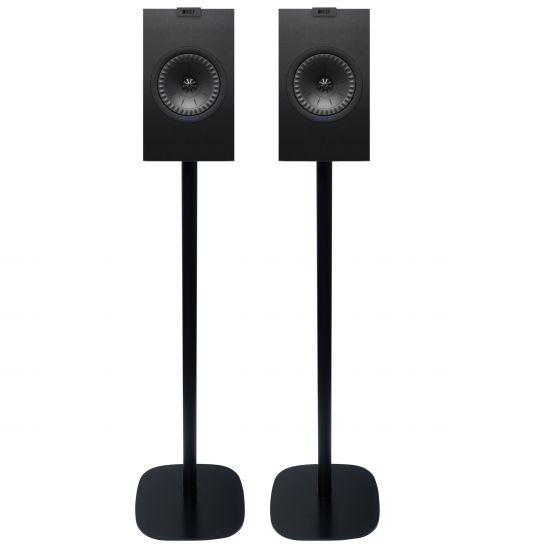 Vebos boekenplank speaker standaard universeel zwart set XL