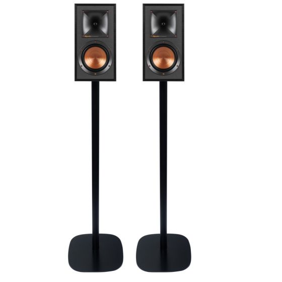 speaker standaard universeel zwart set | Vebos