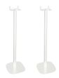 Set van twee witte speakerstandaards met Bose SoundTouch 10 detailfoto