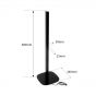 Vebos standaard Sonos Play 3 wit set XS (60cm)