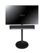 Zwarte tv standaard met Sonos Playbar