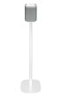 Witte speakerstandaard met Yamaha WX-010 MusicCast