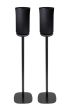 Set van twee speakerstandaards met Samsung R5 WAM5500