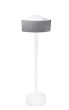 Witte speakerstandaard met Samsung M3 WAM351
