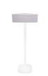 Witte speakerstandaard met Samsung M5 WAM551