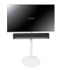 Witte tv standaard met Sonos Playbar