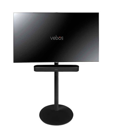Zwarte tv standaard met Sonos Beam