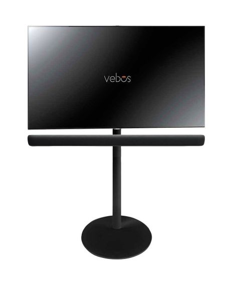 Zwarte tv standaard met Yamaha Sound Bar