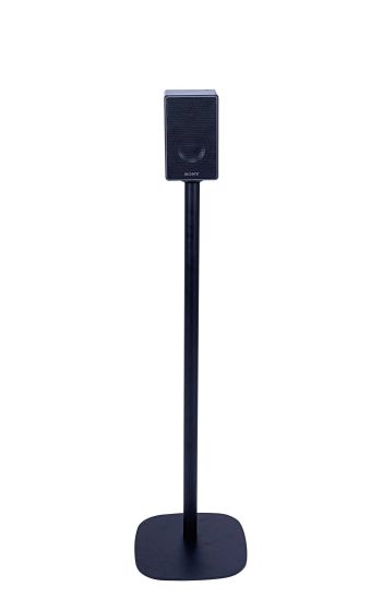 Zwarte speakerstandaard met Sony SRS-ZR5