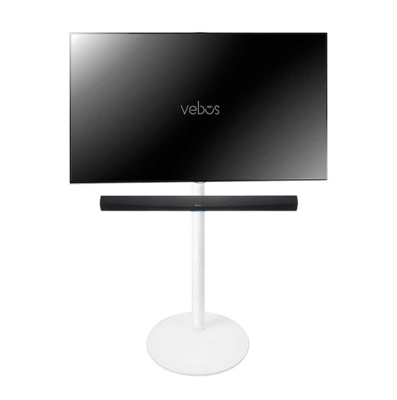 Witte tv standaard met Hisense Soundbar
