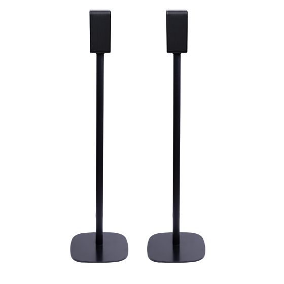 Enkele zwarte speakerstandaard met Hisense AX5125H