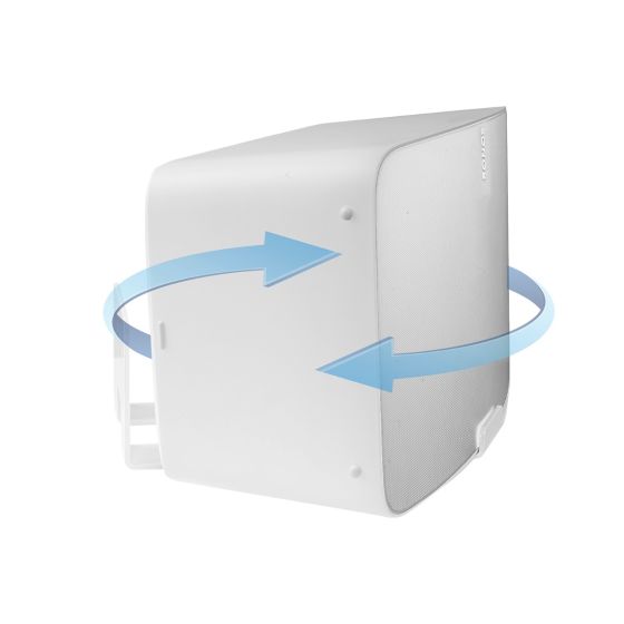 Witte muurbeugel voor Sonos Play 5 Gen 2 draaibaar