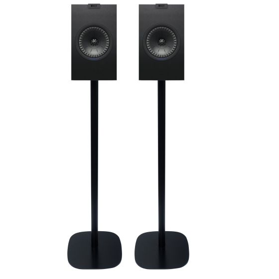 Vebos boekenplank speaker standaard universeel zwart set 17x22