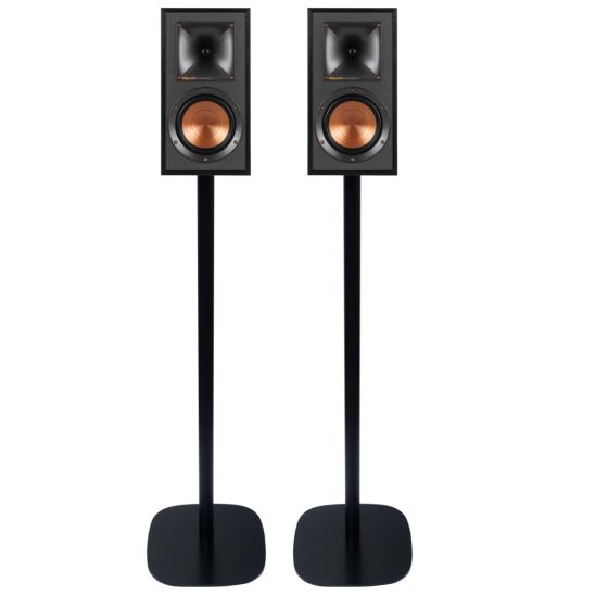 Vebos boekenplank speaker standaard universeel zwart set