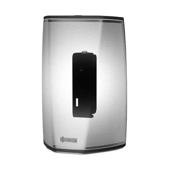 Zwarte muurbeugel voor Denon HEOS 1