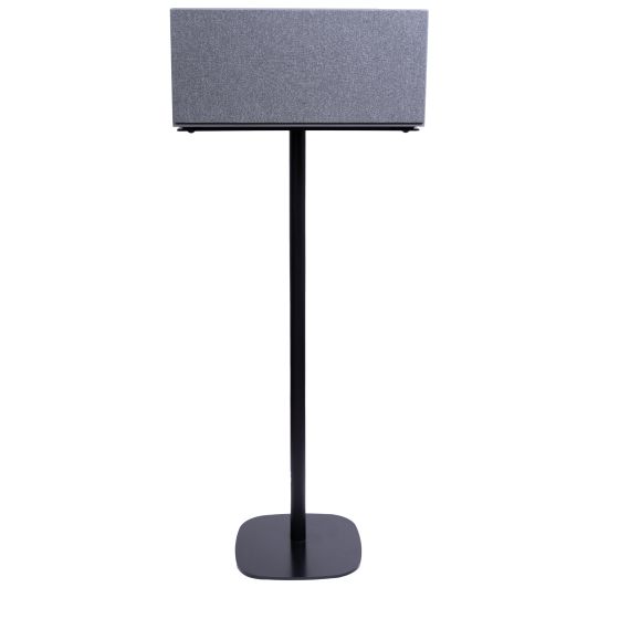 Zwarte speakerstandaard voor Audio Pro C20 zonder speaker