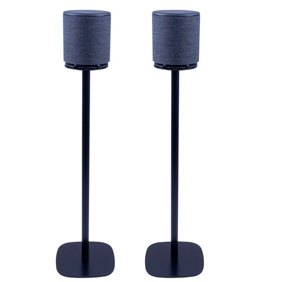 Set van twee speakerstandaards met B&O BeoPlay M5 zwart set