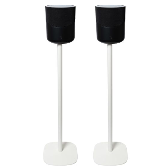 Speakerstandaard met Bluesound Pulse M wit set