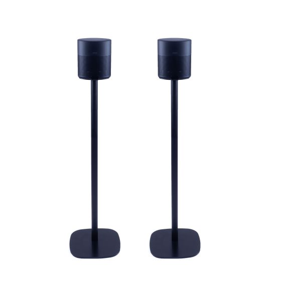 Set van twee speakerstandaards met Bose Home Speaker 300 zwart set