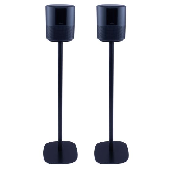 Set van twee speakerstandaards met Bose Home Speaker 500 zwart set