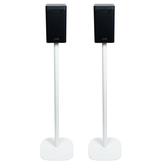 Speakerstandaard met Canton Smart Soundbox 3 wit set