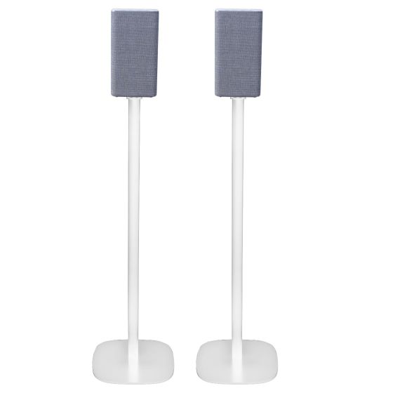 Set van twee speakerstandaards met Philips TAW6205 wit set