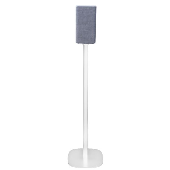 Witte speakerstandaard met Philips TAW6205