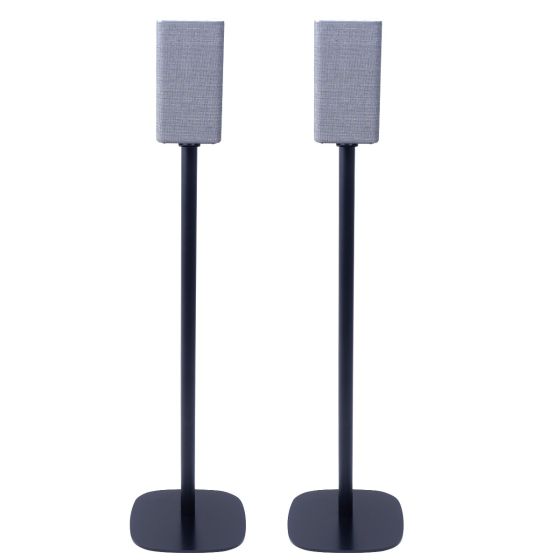 Set van twee speakerstandaards met Philips TAW6205 zwart set