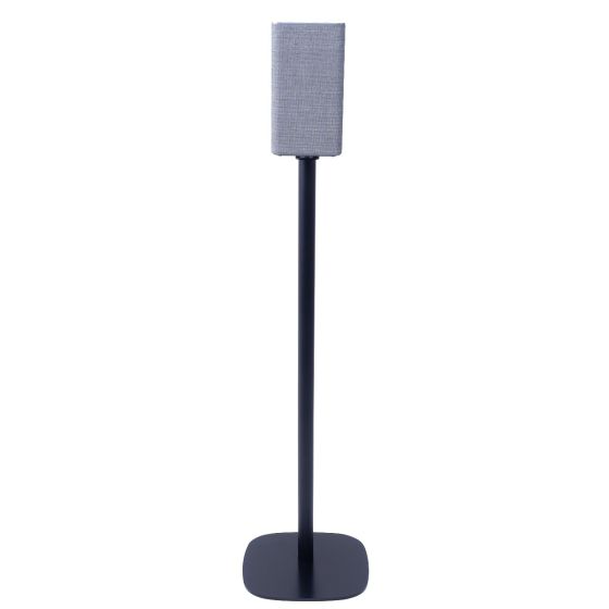 Zwarte speakerstandaard met Philips TAW6205