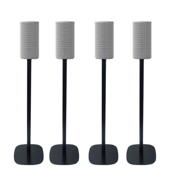 Set van twee speakerstandaards met Sony SA-A9 zwart (4 stuks)