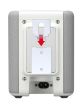 Witte portable muurbeugel voor Yamaha MusicCast WX 010
