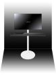 Witte tv standaard voor Bose SoundTouch 300 soundbar