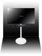 Witte tv standaard voor Bose TV Speaker extra aanzicht 2
