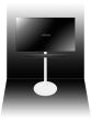 Witte tv standaard voor Hisense Soundbar extra aanzicht