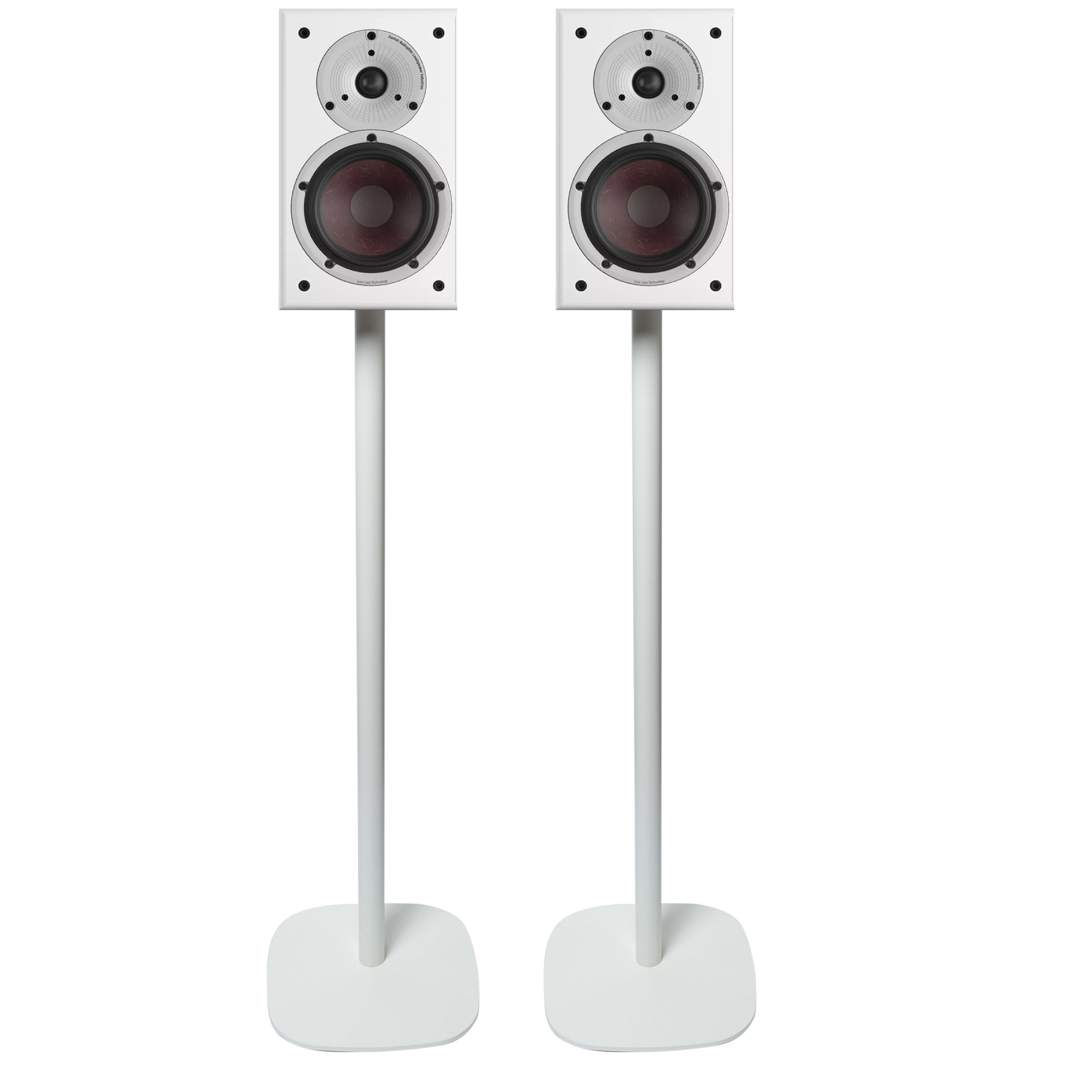 Vebos boekenplank speaker standaard universeel wit set 17x22 XS (60cm)